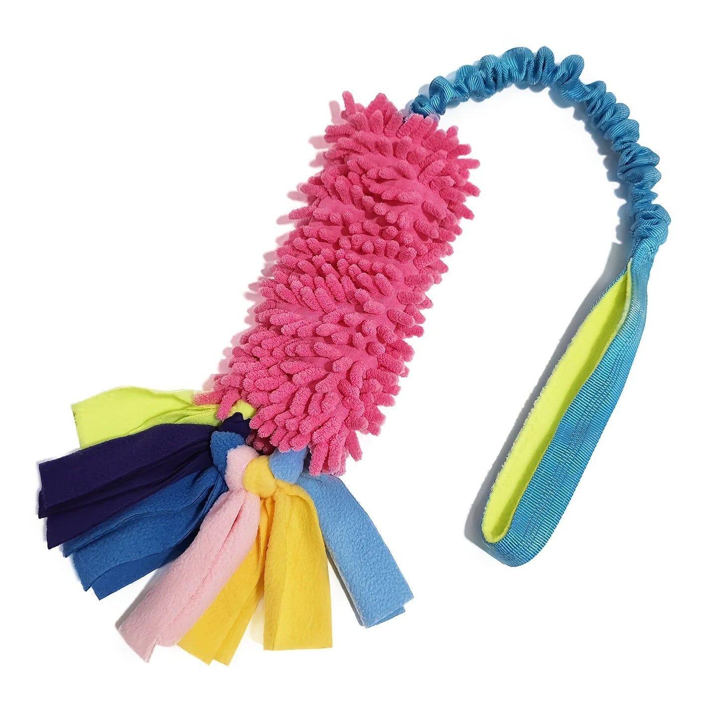 GripTug Dental Chew Toy – Durable Plush Rope Dog Toy | Interactive Tug & Teeth Cleaning Toy for Aggressive Chewers