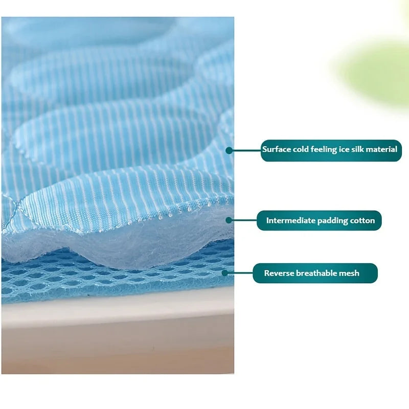 CoolPaws Chill Mat – Self-Cooling Pet Mat | Washable Summer Cooling Pad | Breathable Ice Blanket for Dogs & Cats