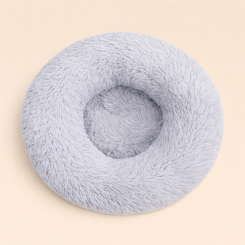 Calming Plush Dog & Cat Bed – Ultra Soft Washable Pet Bed (40–90cm) for Small, Medium & Large Pets