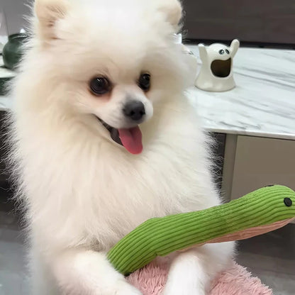 SlitherSnug Plush Snake Toy – Interactive Dog &amp; Cat Toy | Soft Fleece Chew & Kick Toy | Indoor Pet Enrichment