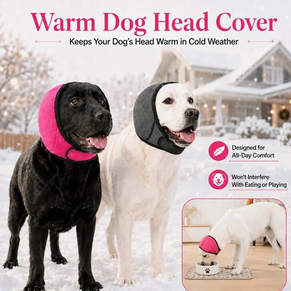 CalmPaws Noise-Reducing Dog Ear Muffs – Soft Sound Insulation Head Cover | Waterproof Anxiety Relief & Grooming Comfort