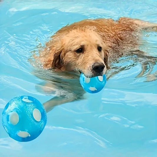 AquaBounce Floating Dog Ball – TPR Water Fetch Toy | Interactive Floating Ball | Durable Chase & Swimming Toy for Dogs