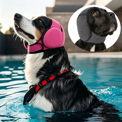 CalmPaws Noise-Reducing Dog Ear Muffs – Soft Sound Insulation Head Cover | Waterproof Anxiety Relief & Grooming Comfort