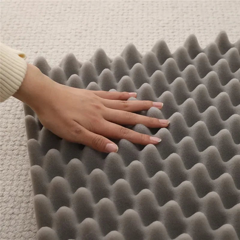 SnuggleHaven Plush Dog Bed – Washable Rectangular Pet Mattress | Soft Corduroy Winter Bed | Cosy Dog & Cat Cushion for All Breeds
