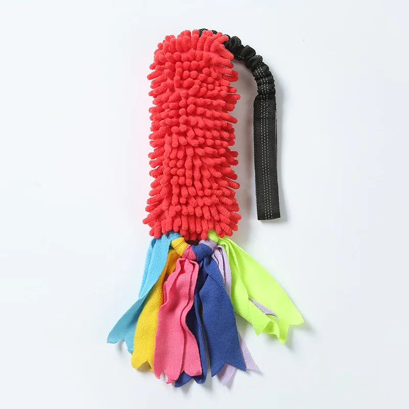 GripTug Dental Chew Toy – Durable Plush Rope Dog Toy | Interactive Tug & Teeth Cleaning Toy for Aggressive Chewers