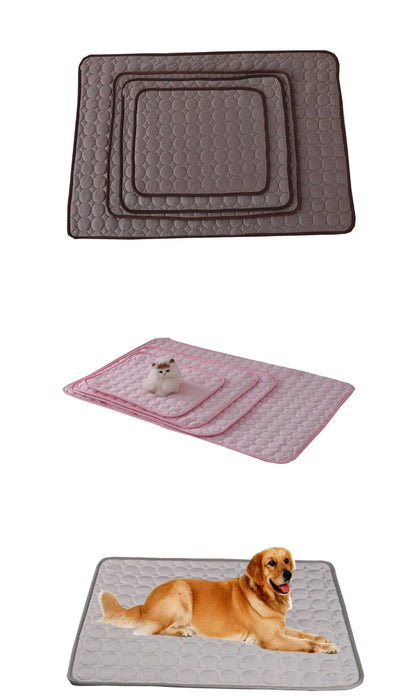 CoolPaws Chill Mat – Self-Cooling Pet Mat | Washable Summer Cooling Pad | Breathable Ice Blanket for Dogs & Cats