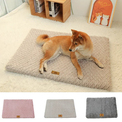 OrthoCloud Memory Pet Bed – Orthopaedic Foam Dog Mattress | Waterproof Faux Fur Crate Bed | Washable Anti-Slip Pet Cushion