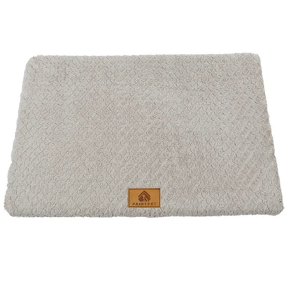 OrthoCloud Memory Pet Bed – Orthopaedic Foam Dog Mattress | Waterproof Faux Fur Crate Bed | Washable Anti-Slip Pet Cushion