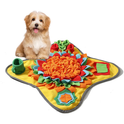 SniffComfort Enrichment Mat – Premium Dog Snuffle Mat | Interactive Slow Feeder | Soft Foraging Puzzle Toy