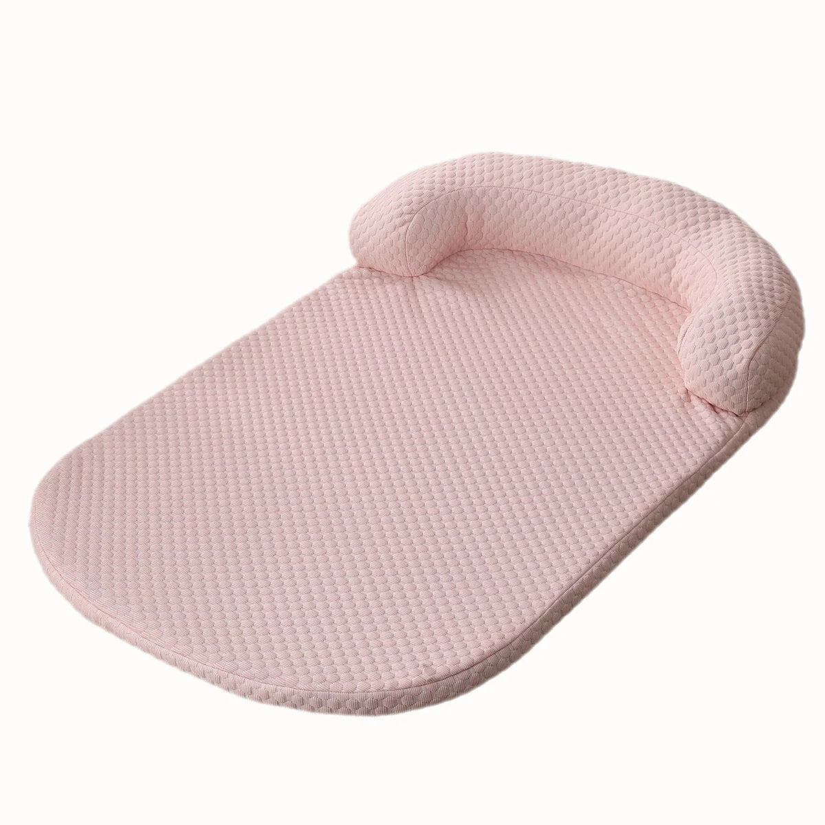 BreezeNest Cooling Pet Bed – Breathable Ice Silk Dog Mattress | Summer Washable Cushion with Pillow | Non-Slip Bed for Dogs & Cats