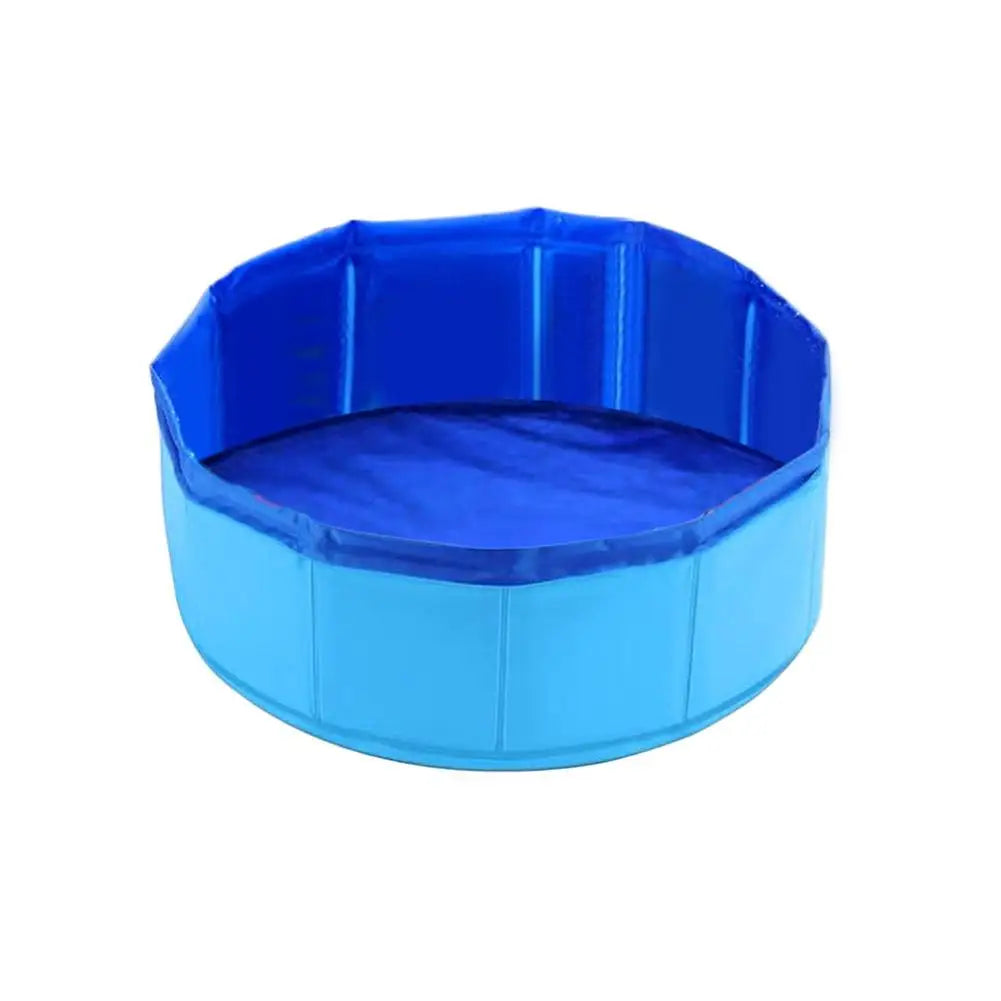 AquaPaws Foldable Pet Pool – Portable Dog & Cat Bath Pool | Collapsible PVC Swimming & Interactive Water Play Basin