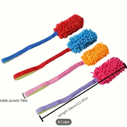 GripTug Dental Chew Toy – Durable Plush Rope Dog Toy | Interactive Tug & Teeth Cleaning Toy for Aggressive Chewers