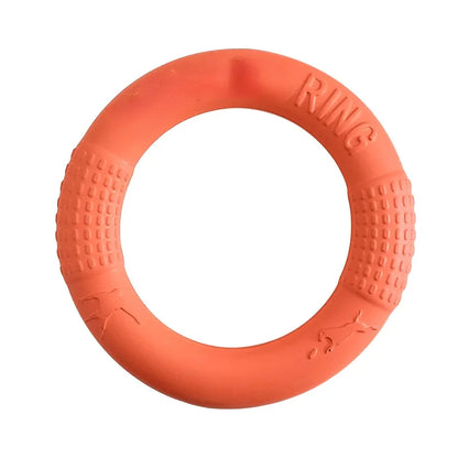 AeroFetch EVA Flying Ring – Floating Dog Frisbee Toy | Durable Bite-Resistant Training Disc | Interactive Outdoor Fetch Toy