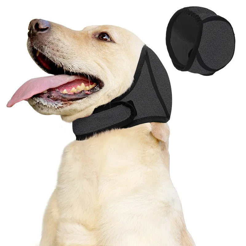 CalmPaws Noise-Reducing Dog Ear Muffs – Soft Sound Insulation Head Cover | Waterproof Anxiety Relief & Grooming Comfort