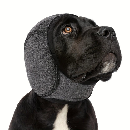 CalmPaws Noise-Reducing Dog Ear Muffs – Soft Sound Insulation Head Cover | Waterproof Anxiety Relief & Grooming Comfort