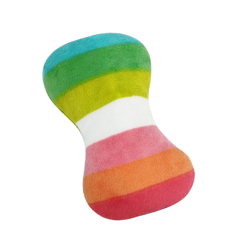 PlayPals Plush Squeaky Toy – Cute Fruit & Animal Dog Toy | Interactive Chew Toy | Soft Plush Squeaker for Dogs & Cats