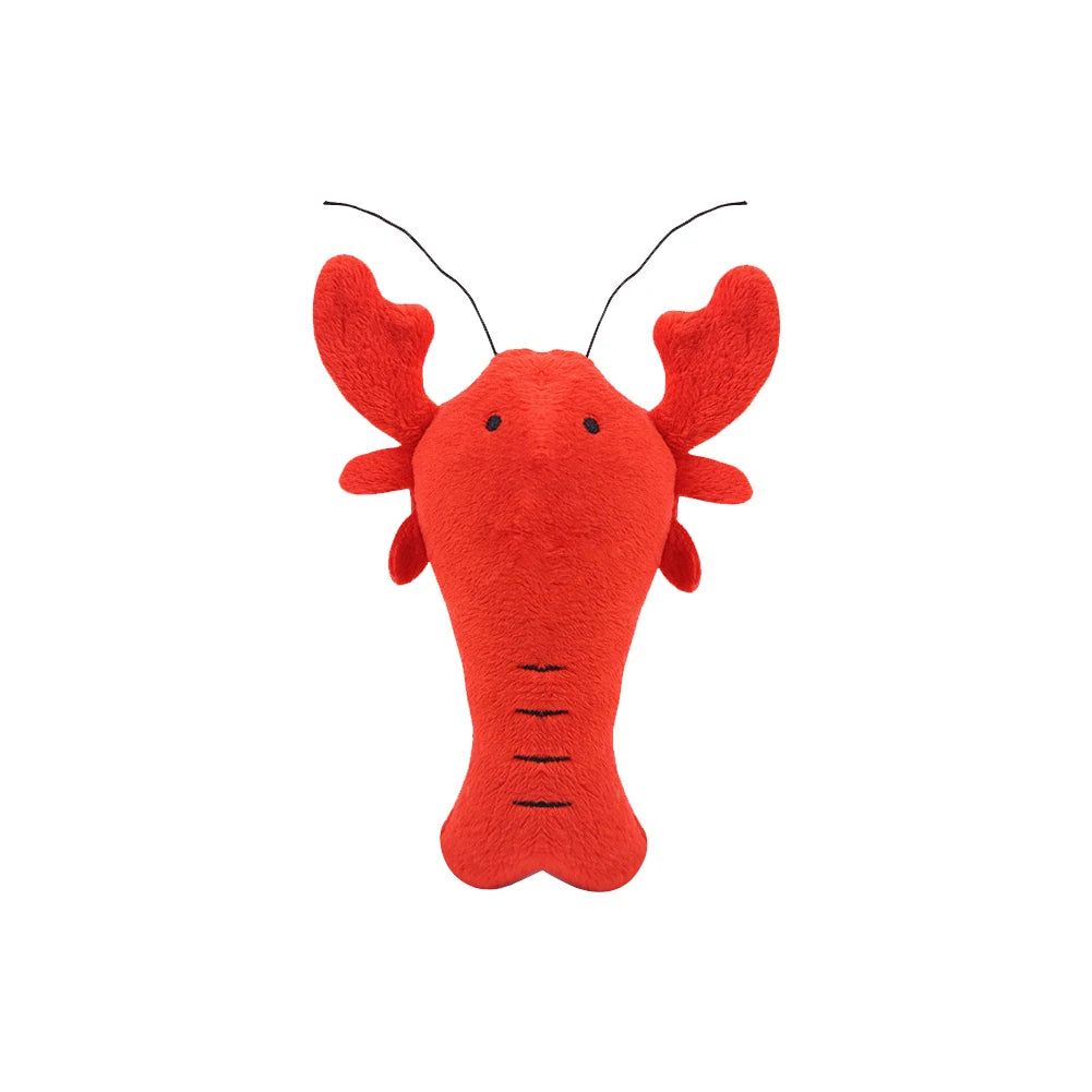 PlayPals Plush Squeaky Toy – Cute Fruit & Animal Dog Toy | Interactive Chew Toy | Soft Plush Squeaker for Dogs & Cats