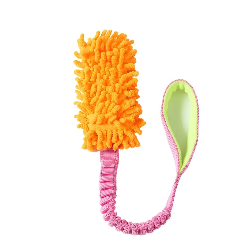 GripTug Dental Chew Toy – Durable Plush Rope Dog Toy | Interactive Tug & Teeth Cleaning Toy for Aggressive Chewers