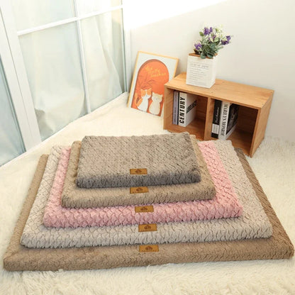OrthoCloud Memory Pet Bed – Orthopaedic Foam Dog Mattress | Waterproof Faux Fur Crate Bed | Washable Anti-Slip Pet Cushion