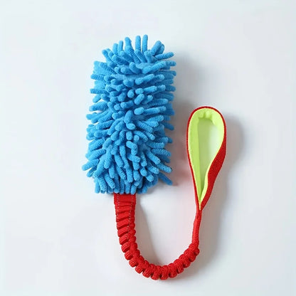 GripTug Dental Chew Toy – Durable Plush Rope Dog Toy | Interactive Tug & Teeth Cleaning Toy for Aggressive Chewers