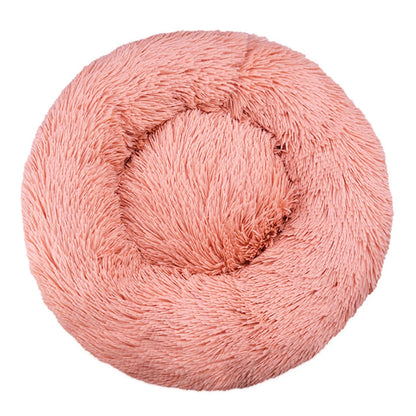 CloudNest Calming Dog Bed – Ultra-Soft Plush Pet Bed | Warm Washable Round Dog Sofa | Non-Slip Comfort Bed for Dogs & Cats
