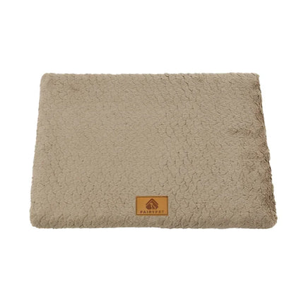 OrthoCloud Memory Pet Bed – Orthopaedic Foam Dog Mattress | Waterproof Faux Fur Crate Bed | Washable Anti-Slip Pet Cushion