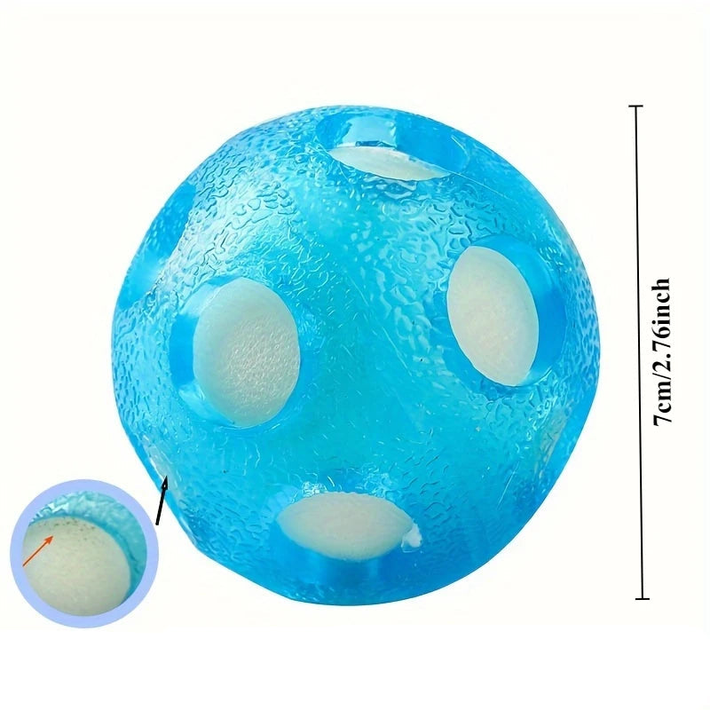 AquaBounce Floating Dog Ball – TPR Water Fetch Toy | Interactive Floating Ball | Durable Chase & Swimming Toy for Dogs