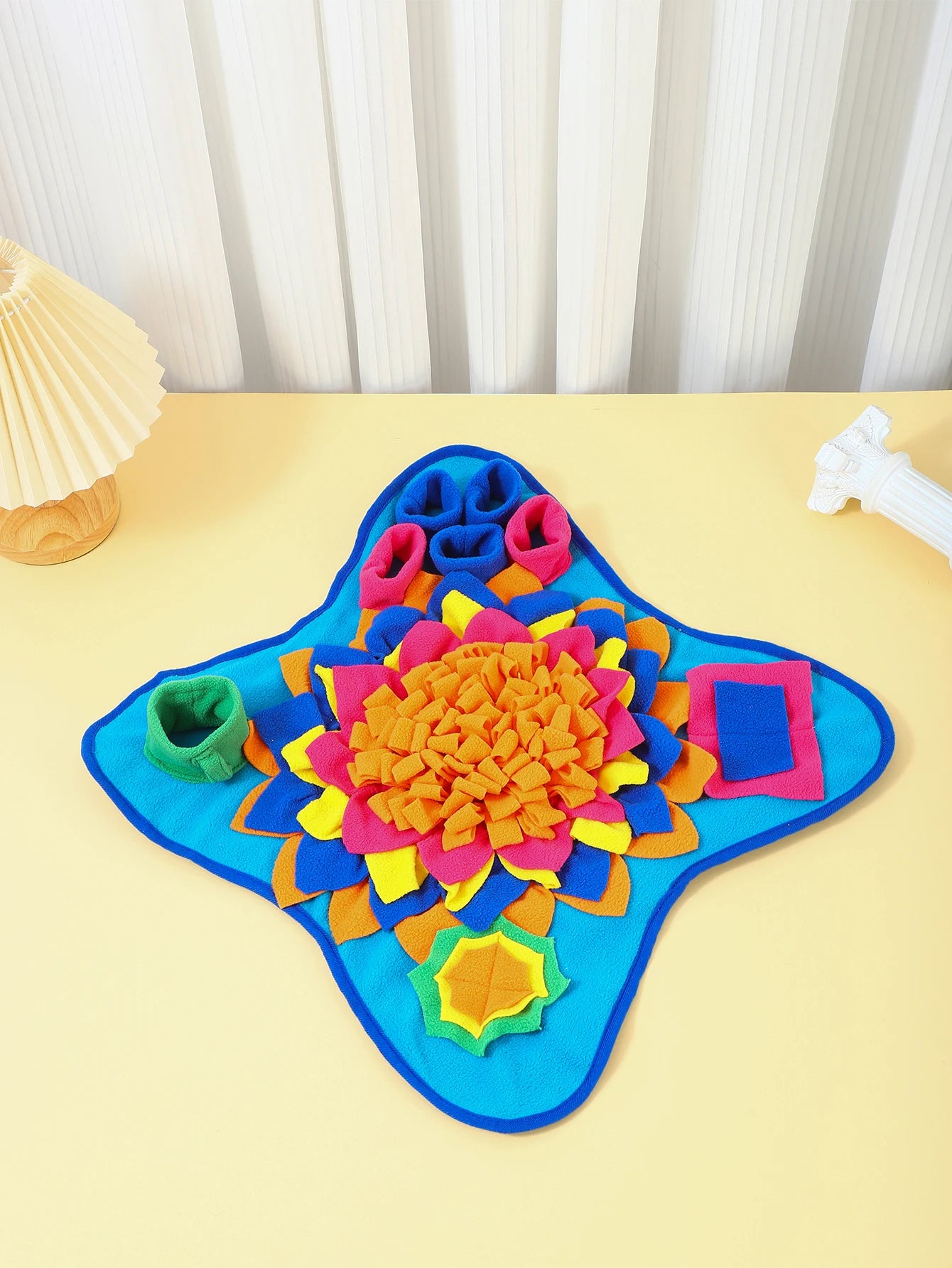 SniffComfort Enrichment Mat – Premium Dog Snuffle Mat | Interactive Slow Feeder | Soft Foraging Puzzle Toy