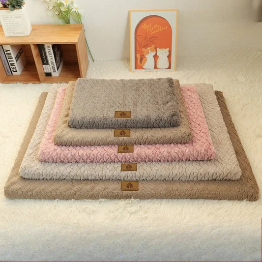 OrthoCloud Memory Pet Bed – Orthopaedic Foam Dog Mattress | Waterproof Faux Fur Crate Bed | Washable Anti-Slip Pet Cushion