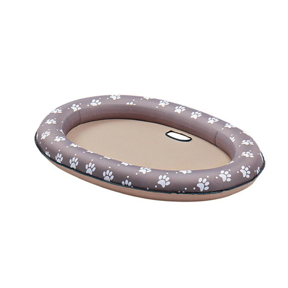 AquaLounge Foldable Dog Float – Portable Pet Pool Float | Soft Cooling PVC Floating Raft | Summer Water Lounger for Dogs