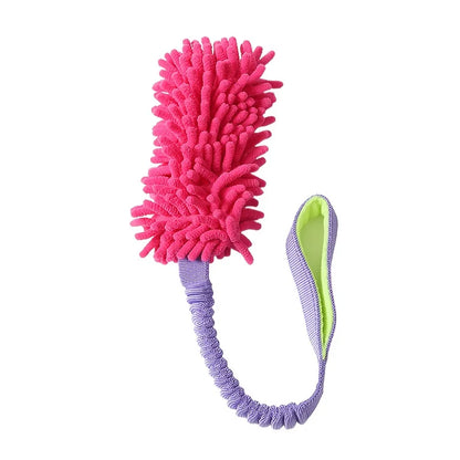 GripTug Dental Chew Toy – Durable Plush Rope Dog Toy | Interactive Tug & Teeth Cleaning Toy for Aggressive Chewers