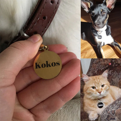 Personalized Dog Engraved Tag