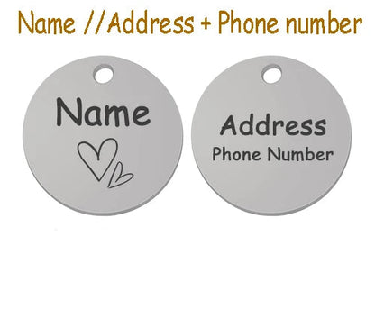 Personalized Dog Engraved Tag