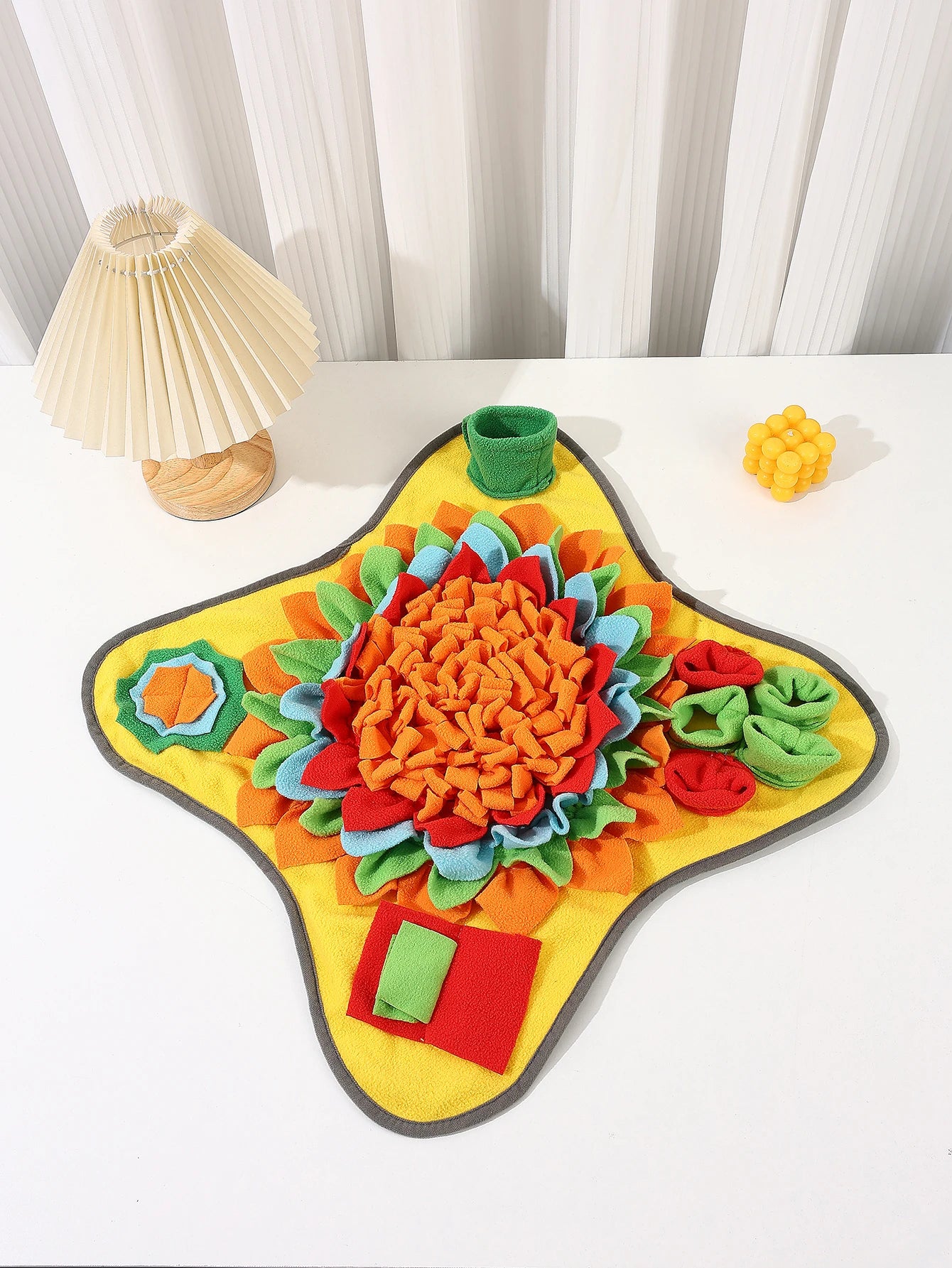SniffComfort Enrichment Mat – Premium Dog Snuffle Mat | Interactive Slow Feeder | Soft Foraging Puzzle Toy
