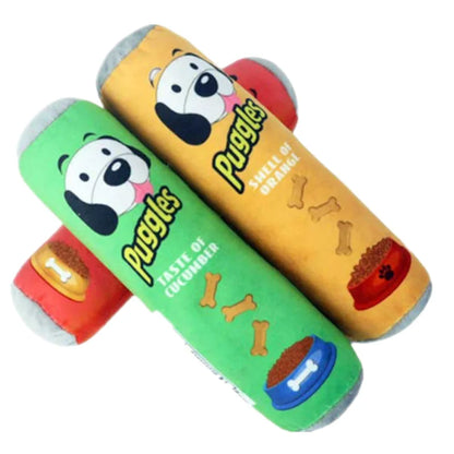 BoneBite Squeaky Plush Joint Toy – Soft Dog Chew Toy | Interactive Plush Squeaker | Bite-Resistant Molar Training Toy