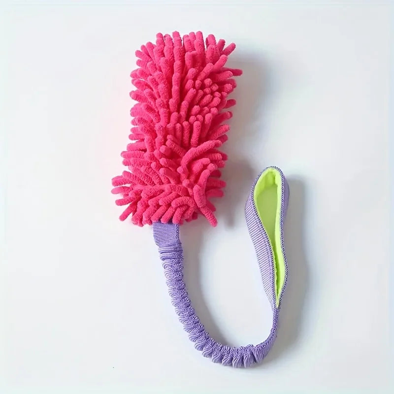 GripTug Dental Chew Toy – Durable Plush Rope Dog Toy | Interactive Tug & Teeth Cleaning Toy for Aggressive Chewers