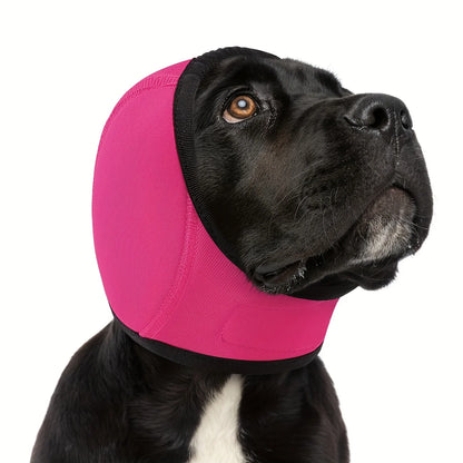 CalmPaws Noise-Reducing Dog Ear Muffs – Soft Sound Insulation Head Cover | Waterproof Anxiety Relief & Grooming Comfort