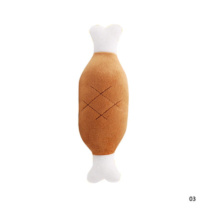PlayPals Plush Squeaky Toy – Cute Fruit & Animal Dog Toy | Interactive Chew Toy | Soft Plush Squeaker for Dogs & Cats