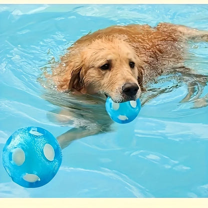 AquaBounce Floating Dog Ball – TPR Water Fetch Toy | Interactive Floating Ball | Durable Chase & Swimming Toy for Dogs