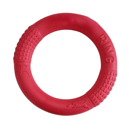 AeroFetch EVA Flying Ring – Floating Dog Frisbee Toy | Durable Bite-Resistant Training Disc | Interactive Outdoor Fetch Toy