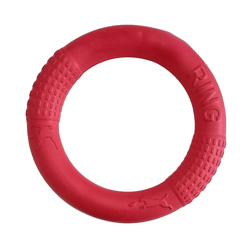 AeroFetch EVA Flying Ring – Floating Dog Frisbee Toy | Durable Bite-Resistant Training Disc | Interactive Outdoor Fetch Toy