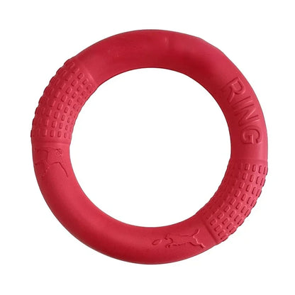 AeroFetch EVA Flying Ring – Floating Dog Frisbee Toy | Durable Bite-Resistant Training Disc | Interactive Outdoor Fetch Toy
