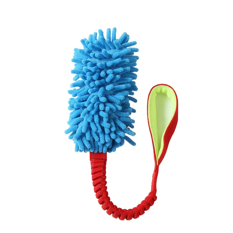GripTug Dental Chew Toy – Durable Plush Rope Dog Toy | Interactive Tug & Teeth Cleaning Toy for Aggressive Chewers